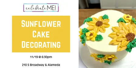 Sunflower Palette Knife & Piping Class