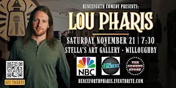 Lou Pharis Live In Willoughby | Henceforth Comedy