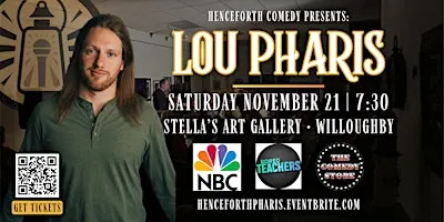 Lou Pharis Live In Willoughby | Henceforth Comedy