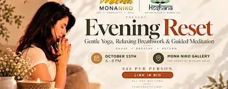 Evening Reset - Gentle Yoga, Relaxing Breathwork & Guided Meditation