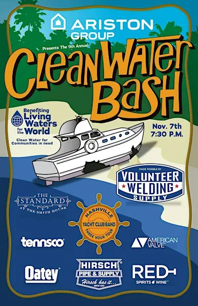 Clean Water Bash 9 ft/Nashville Yacht Club Band