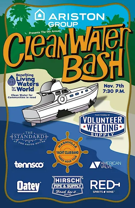 Clean Water Bash 9 ft/Nashville Yacht Club Band