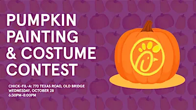 Pumpkin Painting & Costume Contest