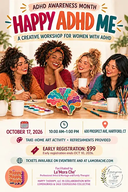 Happy ADHD Me Women's Workshop (for Women with ADHD)