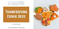 Thanksgiving Sugar Cookie Decorating