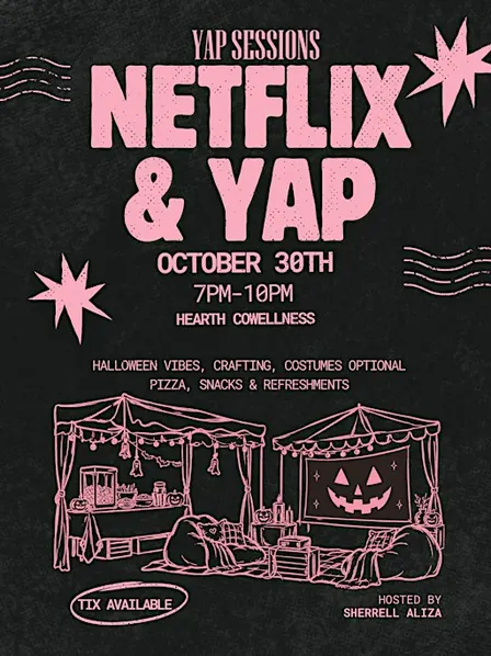 Yap Sessions: Netflix + Yap Halloween Movie Night
