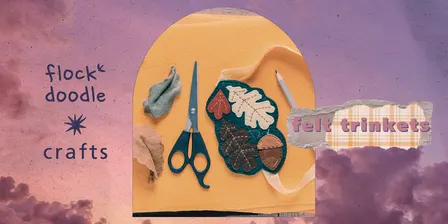flock & doodle crafts: felt & stitch