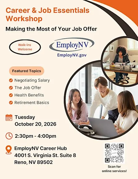 Career & Job Essentials Workshop - Reno