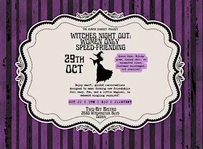Witches Night Out: Women-Only Speed-Friending in Ogden