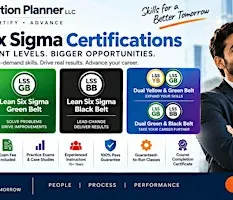 Lean Six Sigma Yellow, Green & Black Belt Training Program in Louisville