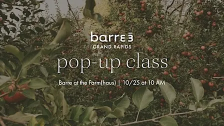 Barre at the Farm(haus) | 10/25 at 10 AM