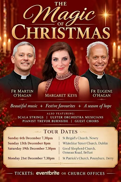 The Magic of Christmas with Margaret Keys and The Priests (DERRY)