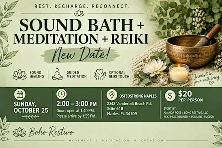 Boho Restivo's Sound Bath + Meditation