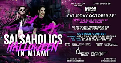 Salsaholics: "Halloween In Miami" at DanceArts Miami!
