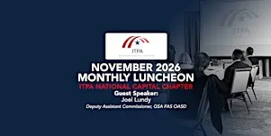 ITPA Monthly Luncheon: November 2026