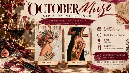October Muse: Sip & Paint
