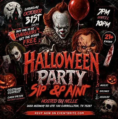Halloween Sip &Paint
