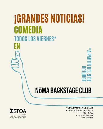 Micro Abierto de Comedia en Noma Backstage Club