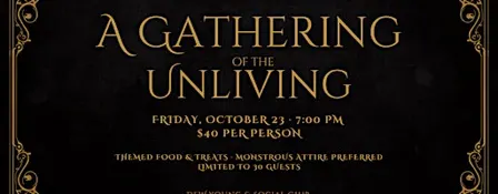 A Gathering of the Unliving | A Monster Mash Murder Mystery