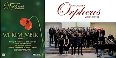Remembrance Concert - Nov 8,  2026