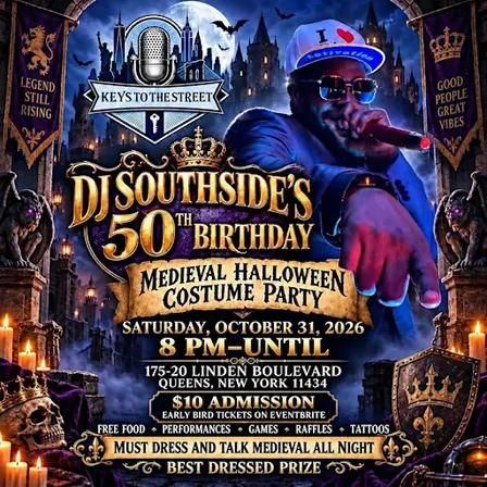 DJ Southside 50th Bday Medieval Halloween Costume Party