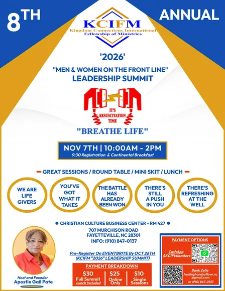 KCIFM "Men & Women On The Front Line" Leadership Summit
