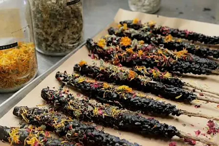 Create a hag torch with the Cap City Crone