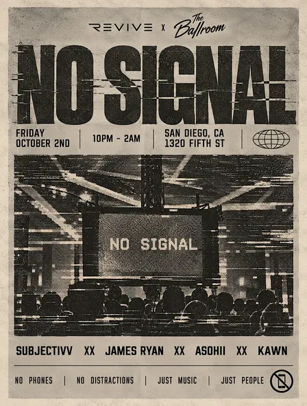 REVIVE PRESENTS - NO SIGNAL 10/02