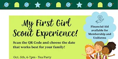 Cookies with Girl Scouts