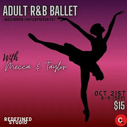 Beginner Adult R&B Ballet With Taylor & Mecca