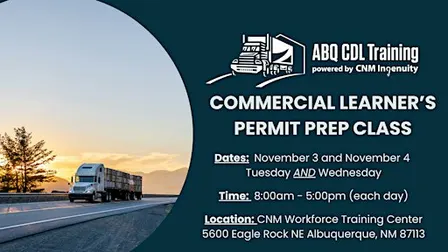 Commercial Learner's Permit Prep Class