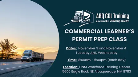 Commercial Learner's Permit Prep Class
