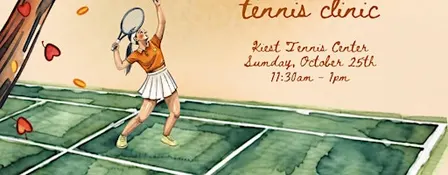 Pumpkin Slice: Women's Tennis Clinic