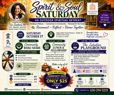Spirit & Soul Saturday: An Outdoor Spiritual Retreat