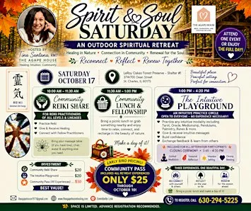 Spirit & Soul Saturday: An Outdoor Spiritual Retreat