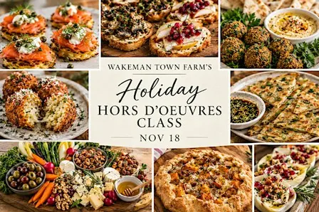 Holiday Hors d'oeuvres - Adult Cooking Class with Laura Weinman
