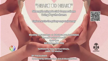 Heart to Heart : Strengthening Social Connections Using Psychodrama @ 925!