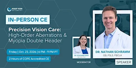 Precision Vision Care: High-Order Aberrations & Myopia Double Header