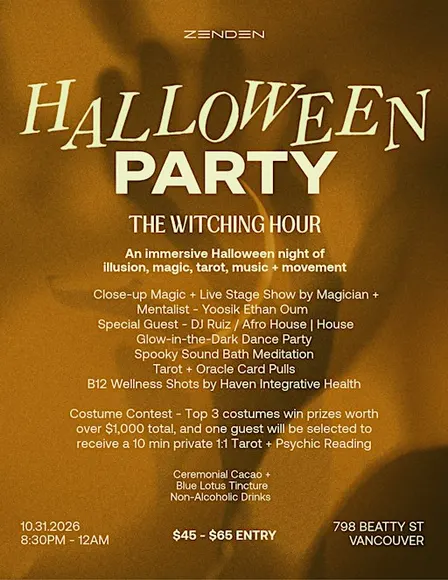 Halloween Party - The Witching Hour
