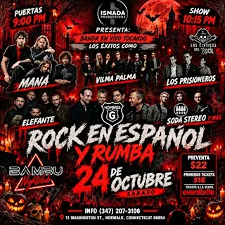 Halloween Rock en Español | Banda en Vivo Tocando Todos los Éxitos