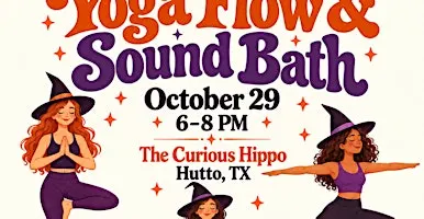 A Spooky Night Out: Yoga Flow & Sound Bath
