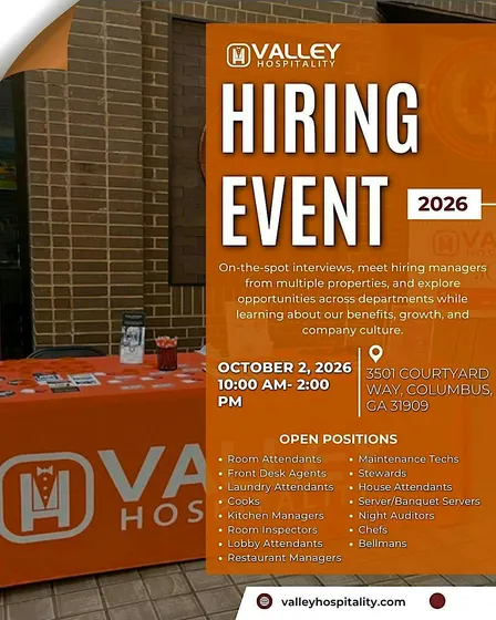 Valley Hospitality Job Fair