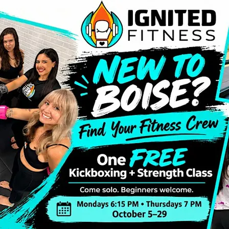 FREE Kickboxing Class in Boise — Find Your Fitness Crew