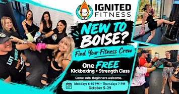FREE Kickboxing Class in Boise — Find Your Fitness Crew