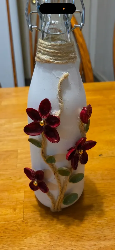 Pistachio Petal Magic on a Bottle