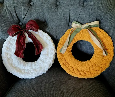 Hand Crochet Wreath