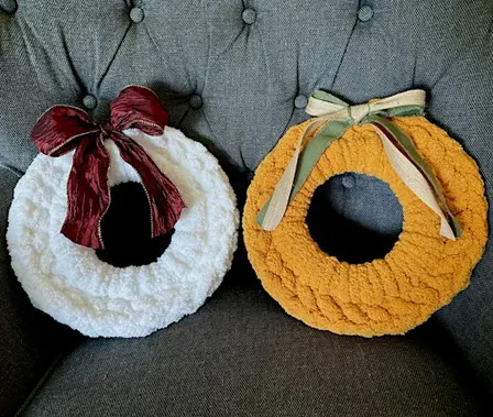 Hand Crochet Wreath