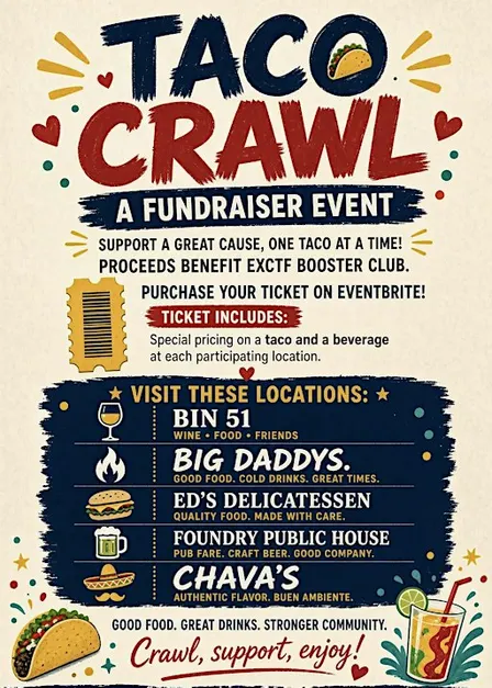 EXCTF Booster Club Taco Crawl