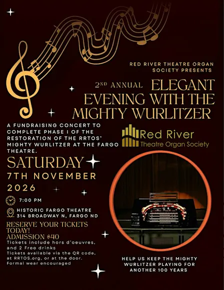 2nd Annual Elegant Evening With the Mighty Wurlitzer