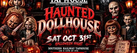 Haunted Dollhouse: Richmond VA Halloween Party at Southern Railway Taphouse